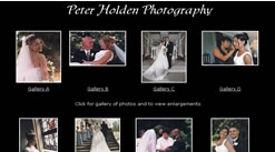 peter holden photography web site graphic
